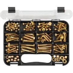 130pc High Tensile Hex Bolts & Nuts -UN